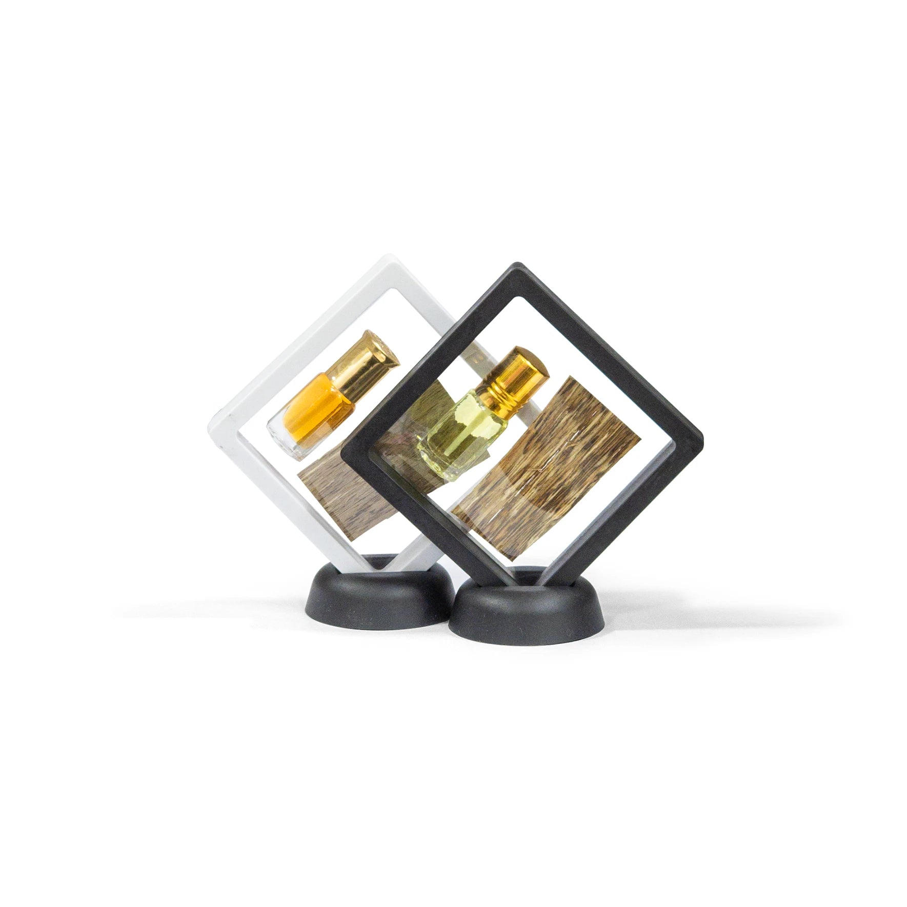 Diamond Frame with Oud Oil and A Small Piece of Vietnami Bukhoor