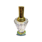 زجاجة عطر كريستال بغطاء ذهبي #2