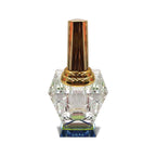 زجاجة عطر كريستال بغطاء ذهبي #2